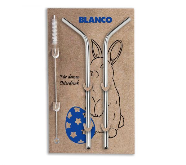 Trinkhalme Edelstahl